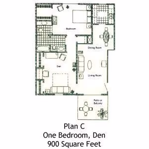 Unit 205 floor plan